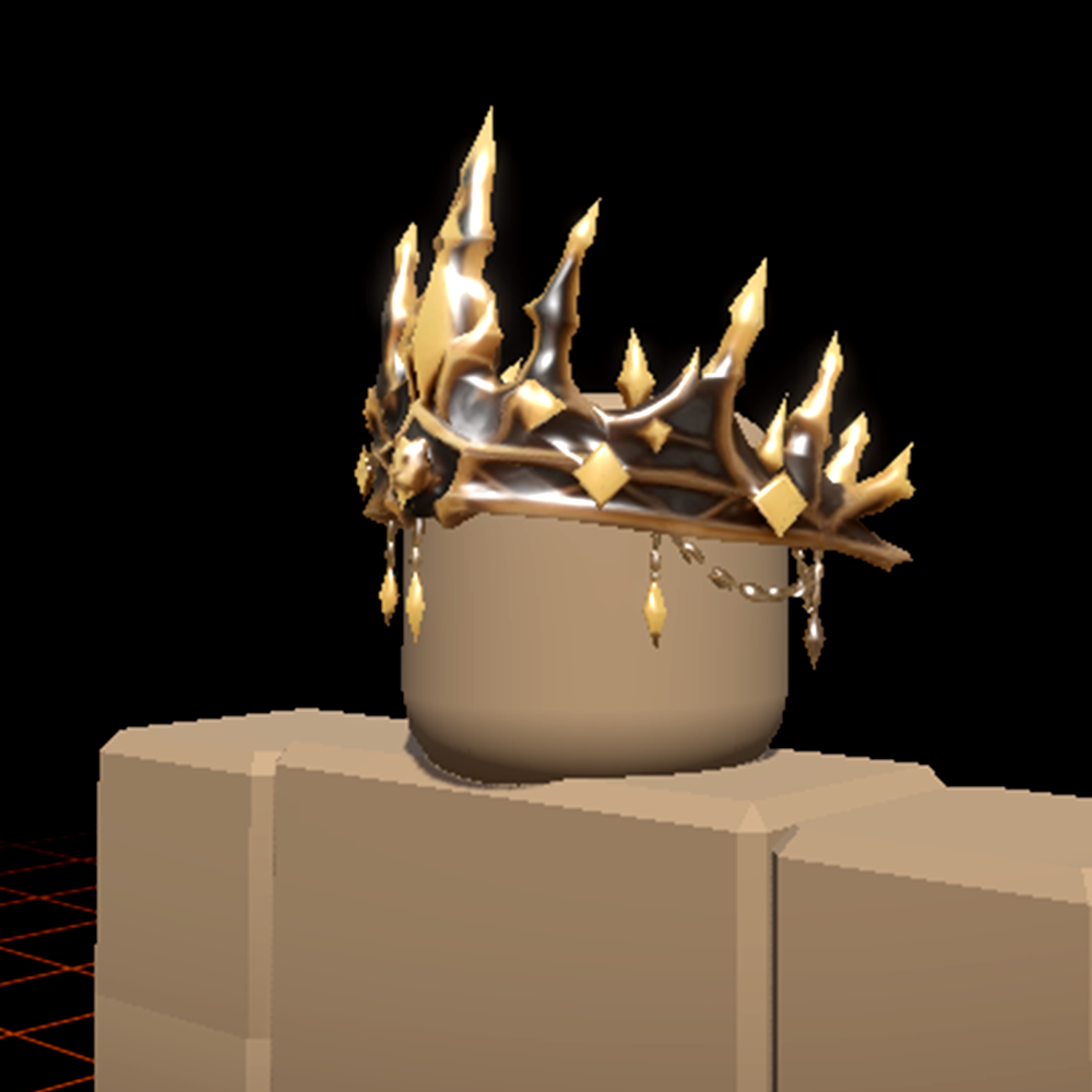 Gilded Lion Crown